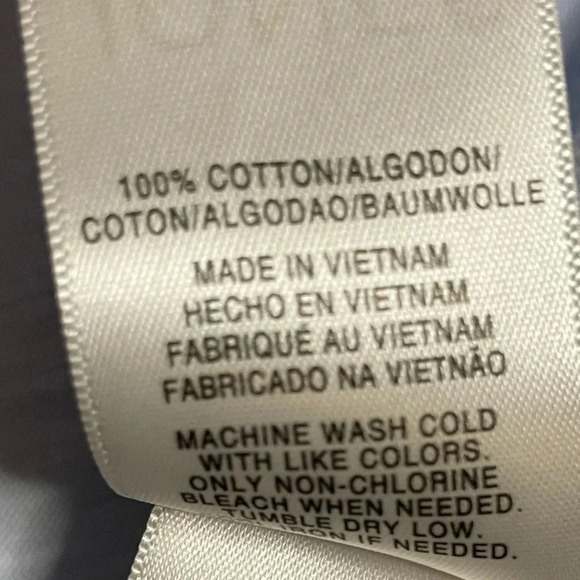 Jones New York XXL Light Blue Button-Up 100% Cotton Shirt - Picture 4 of 6